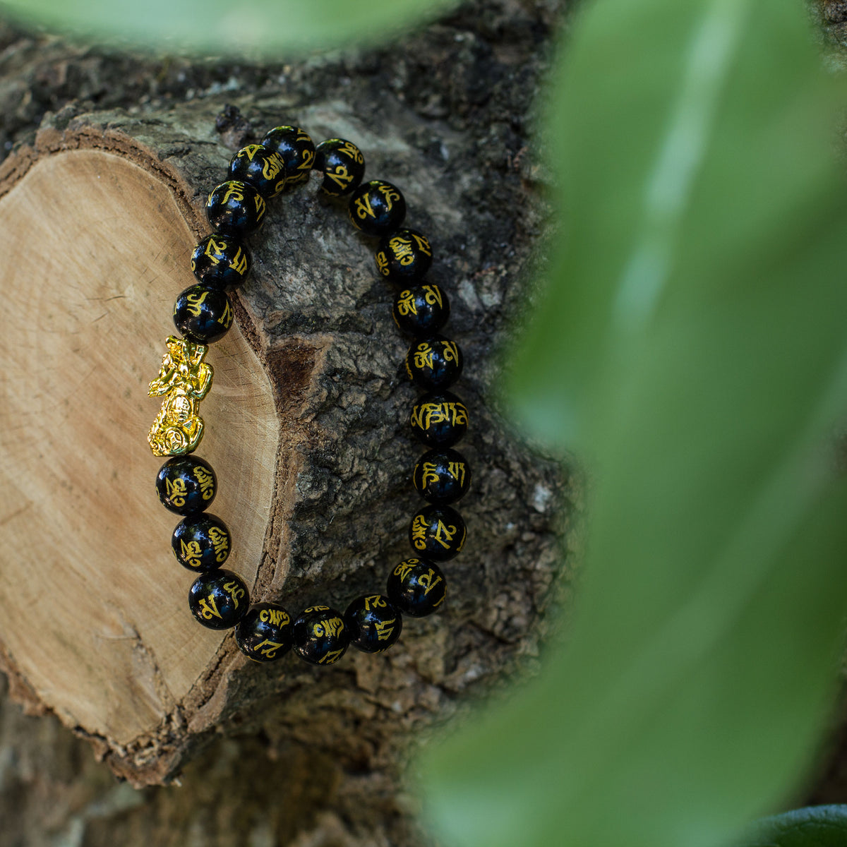 The Feng Shui Bracelet 10mm - “The way of the wind and water” Feng meaning “wind” and Shui meaning “water” emphasizes on flow and stems from the Taoist belief in chi “ your life force, the energy that flows through you and through everything”