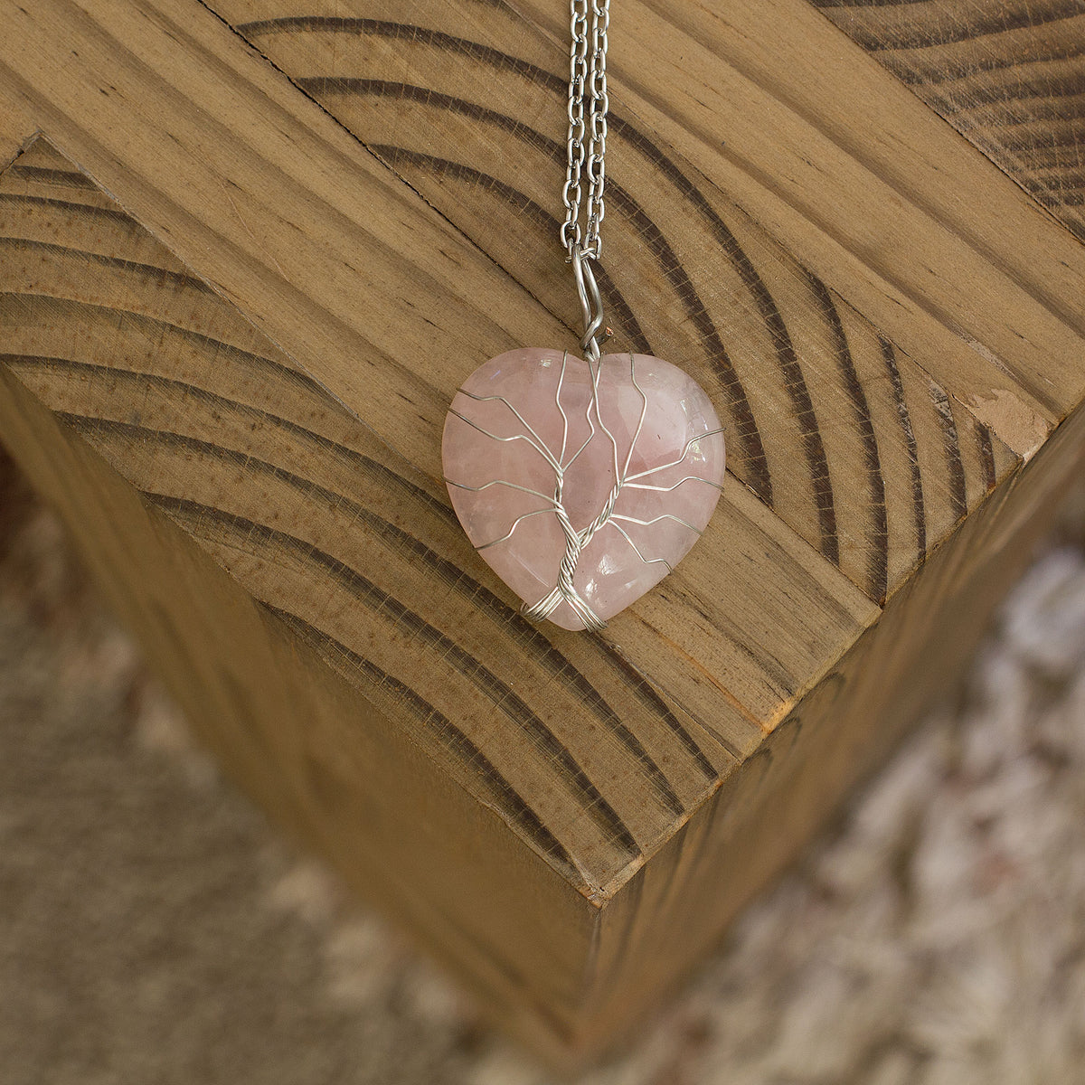 Copy of Heart Necklaces - Opal Mi Chakra