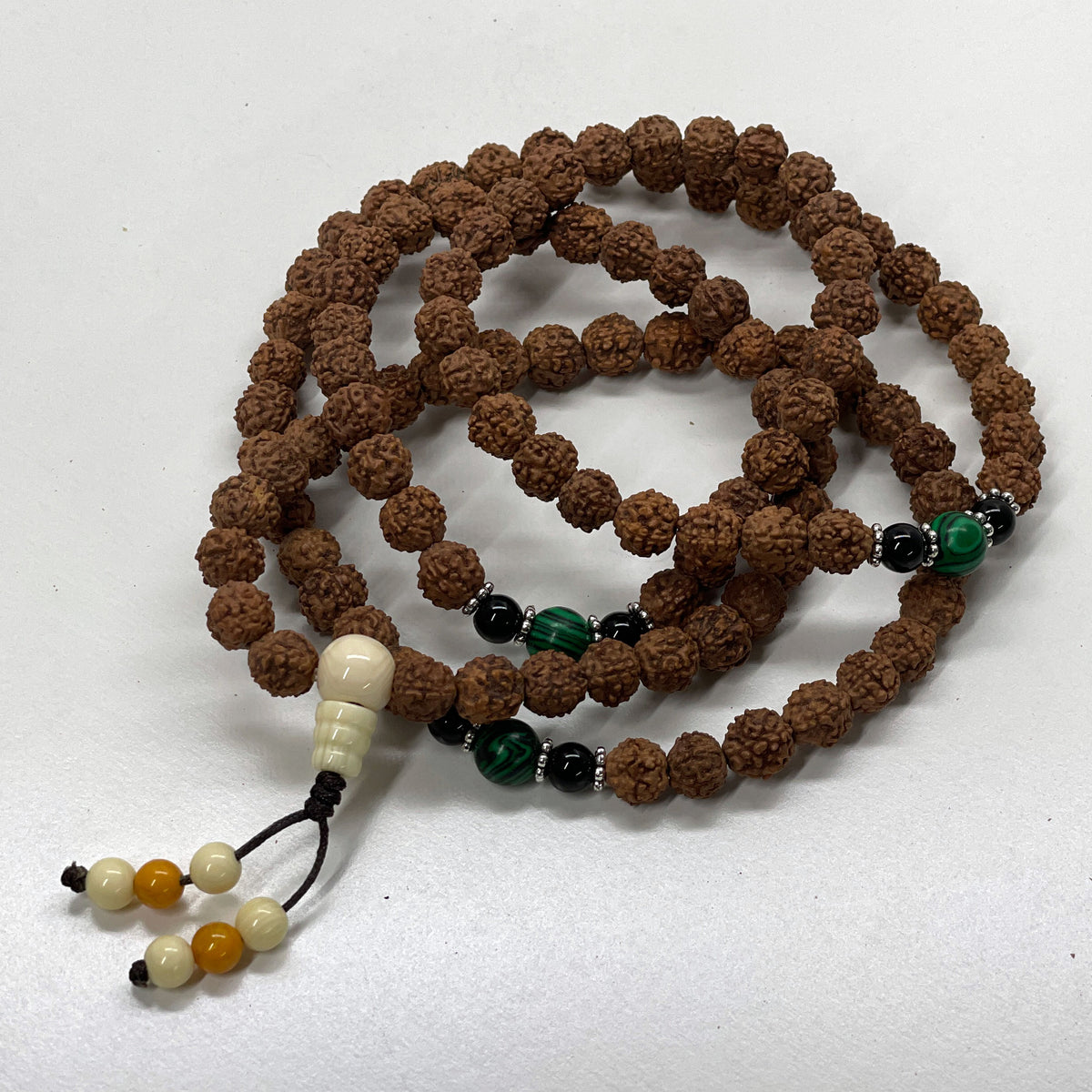 Rudraksha Mala Beads Mi Chakra