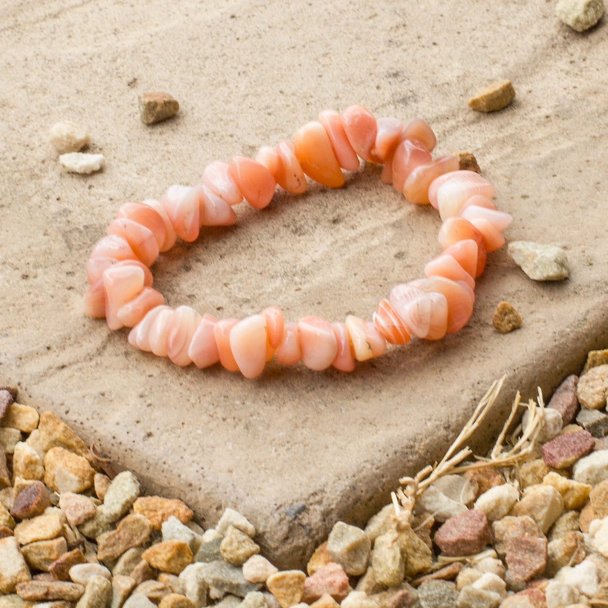 Carnelian Chip Bracelet Mi Chakra